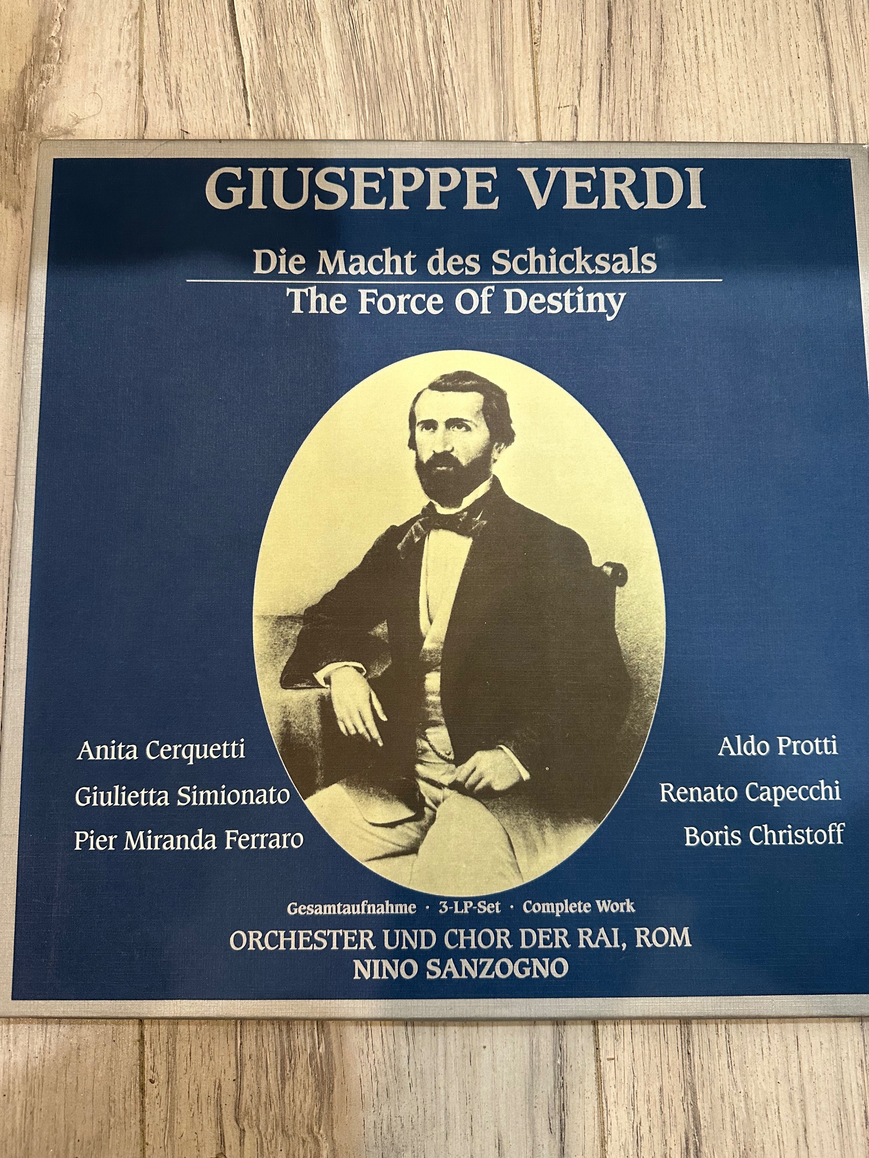 Winyl - Giuseppe Verdi „ Die Macht des Schicksals „