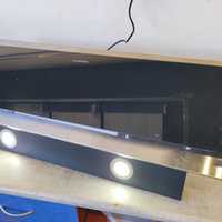 Okap skośny Alessia 90cm wydajność 350 m³/h LED