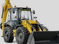 Usługi koparko-ładowarką New Holland