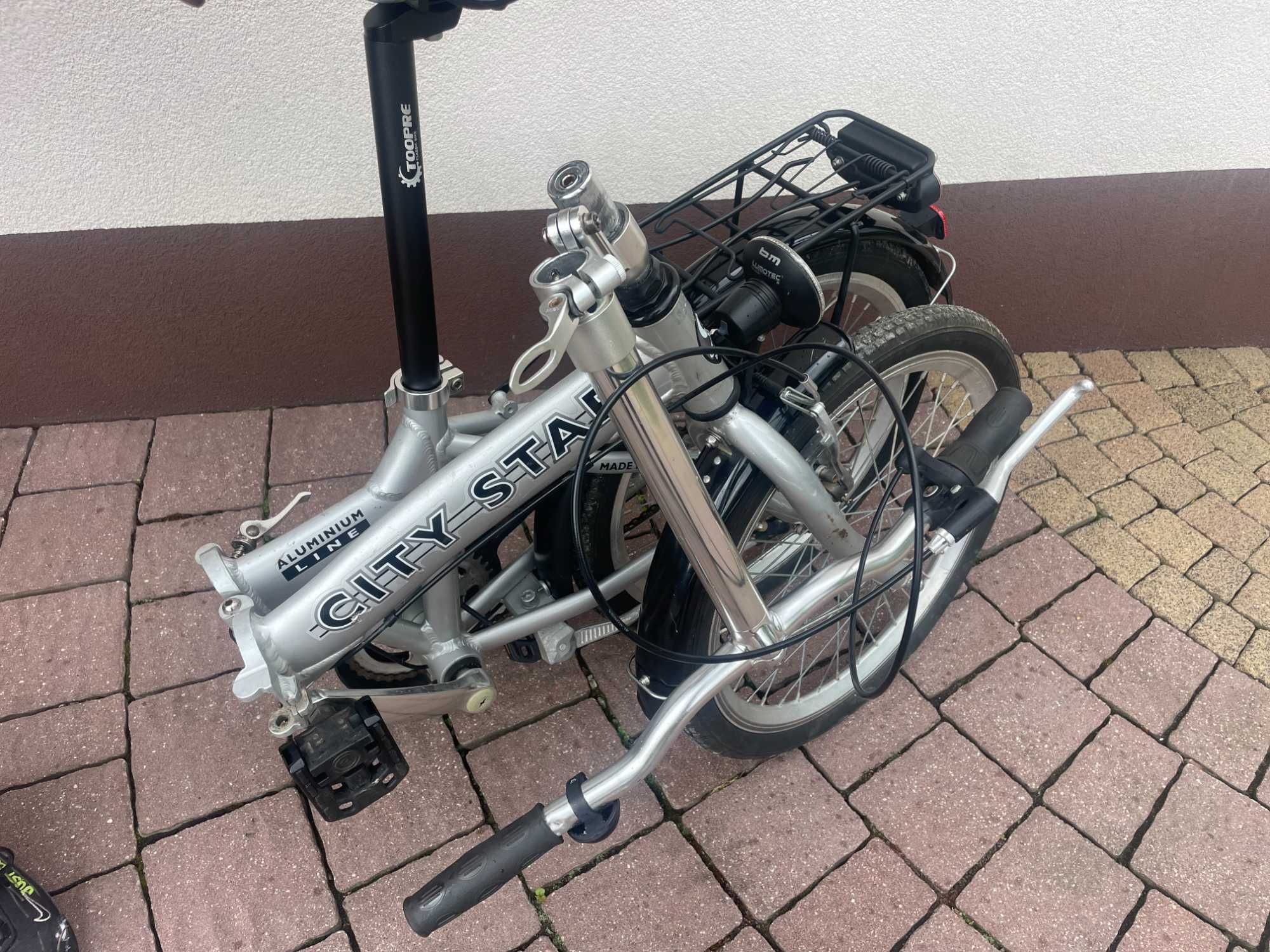 Aluminiowy Rower Składany Koła 20"