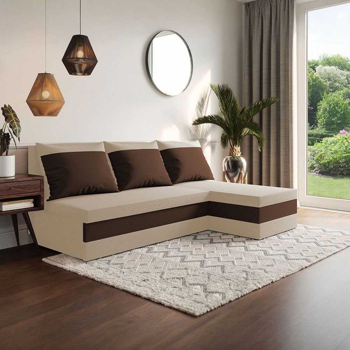 Narożnik z funkcją spania HUGO / Raty / Szybka dostawa!