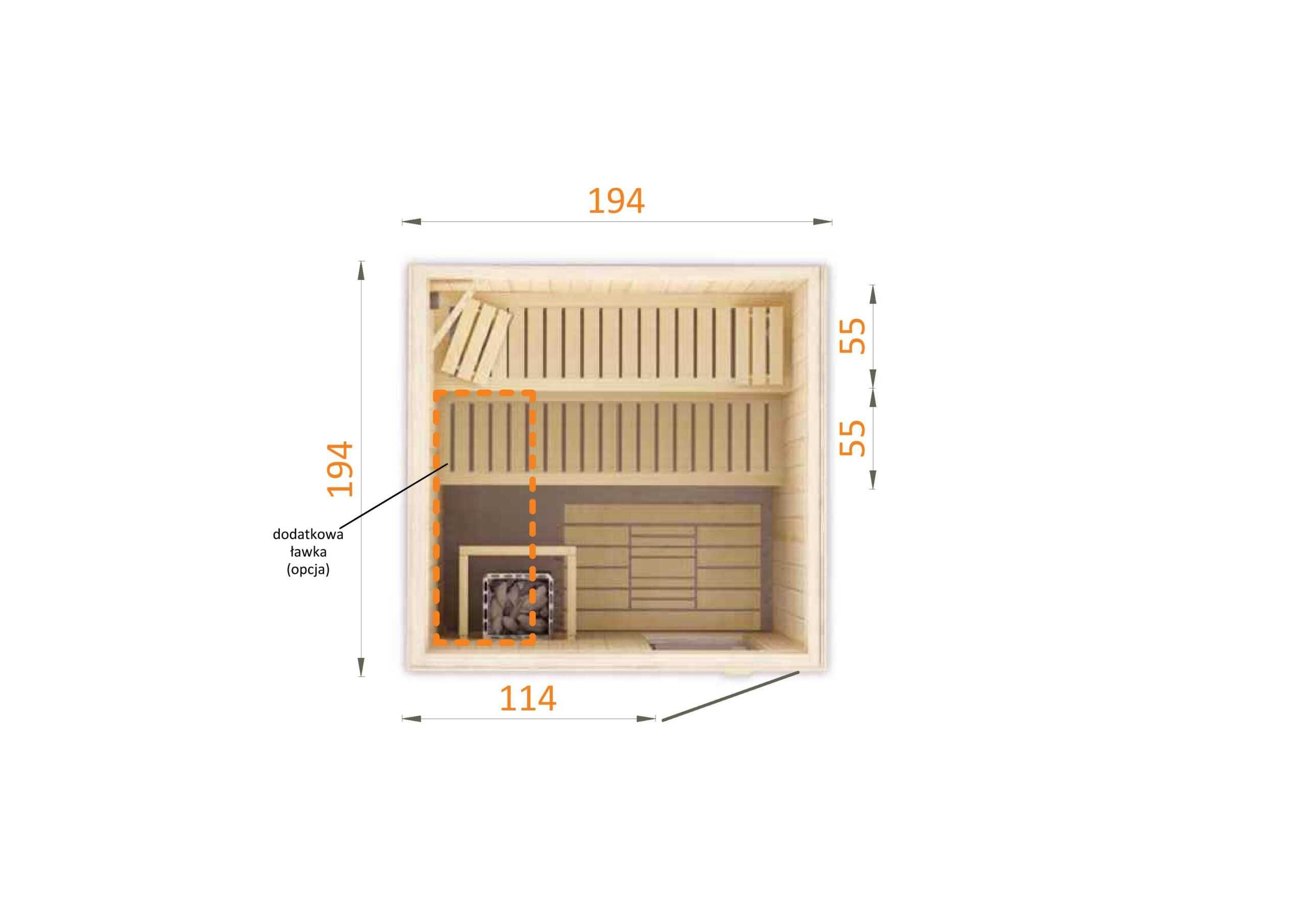 Sauna Domowa Family 2020 W0