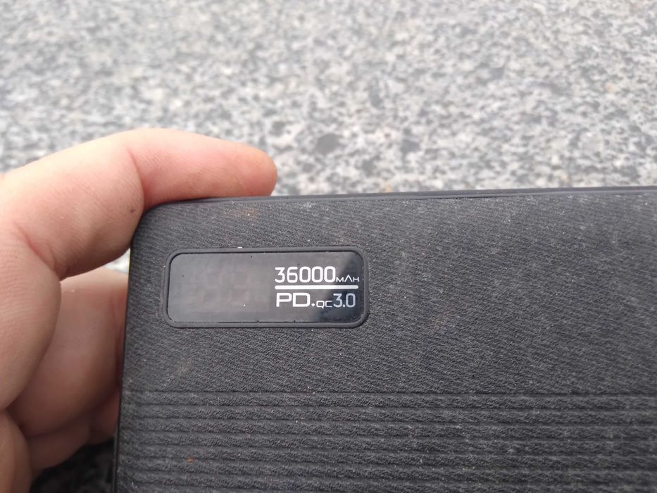 Без аккумуляторов Корпус повербанка  POWERMAX 36000 Mah