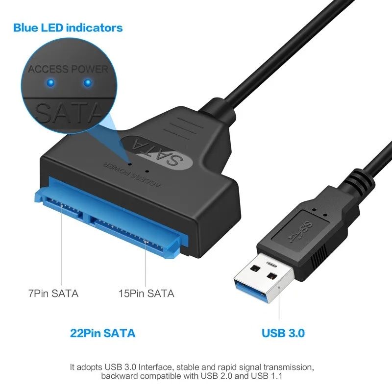 Кабель SATA — USB 3.0