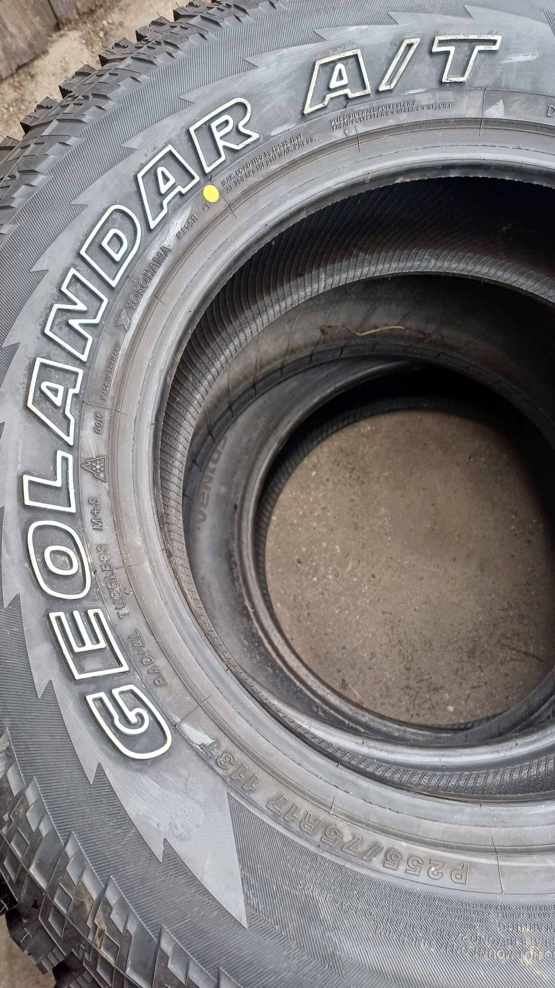 Yokohama GEOLANDAR A/T G015 OWL 255/75R17 113T 2021r