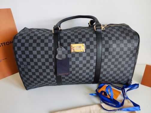 Louis Vuitton Torba podróżna, na siłownię, weekendowa, skóra 56-54