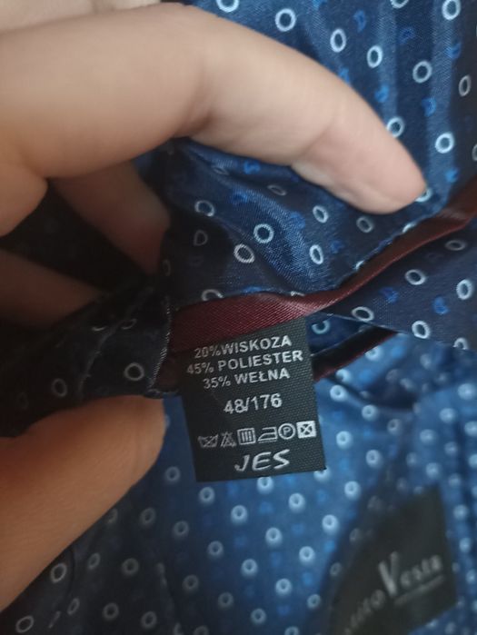 Garnitur granatowy 48/176