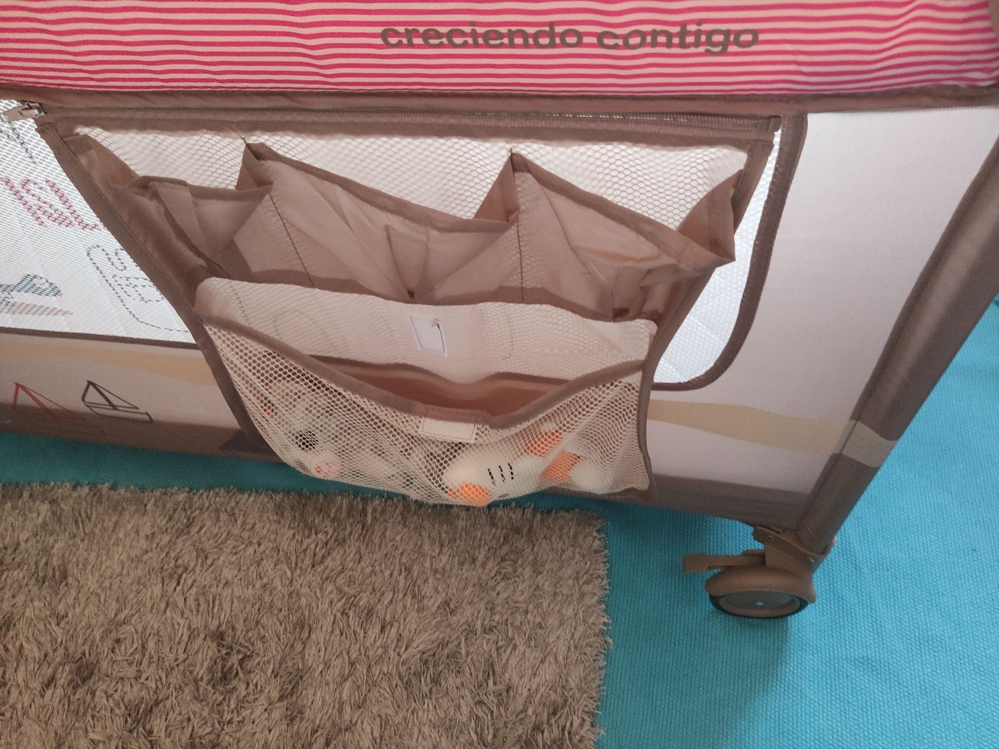 Vendo cama de bebê MS + colchão de molas como novo