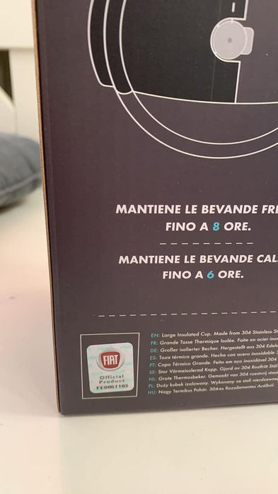 Kubek termiczny Fiat 500