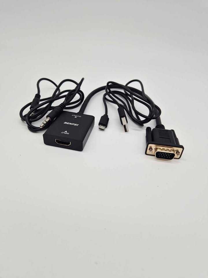 BENFEI Konwenter Adapter HDMI DO VGA Audio USB