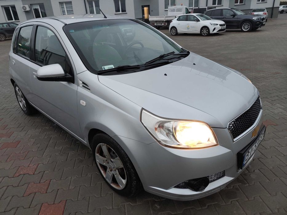 Chevrolet AVEO * 1.2 benz. + GAZ LPG * 2009 rok * Niski przebieg *