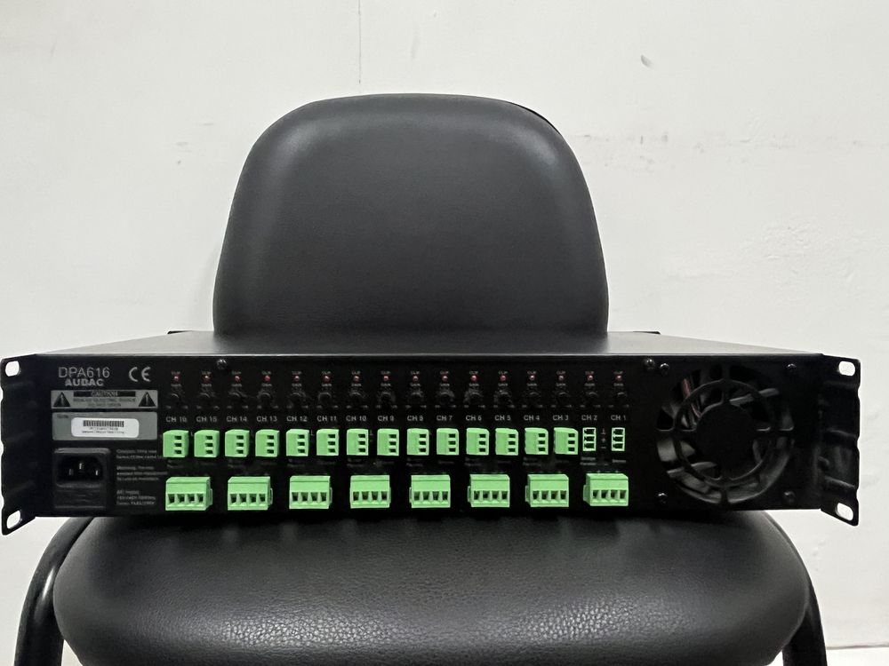 Amplificador 6 canais DPA616