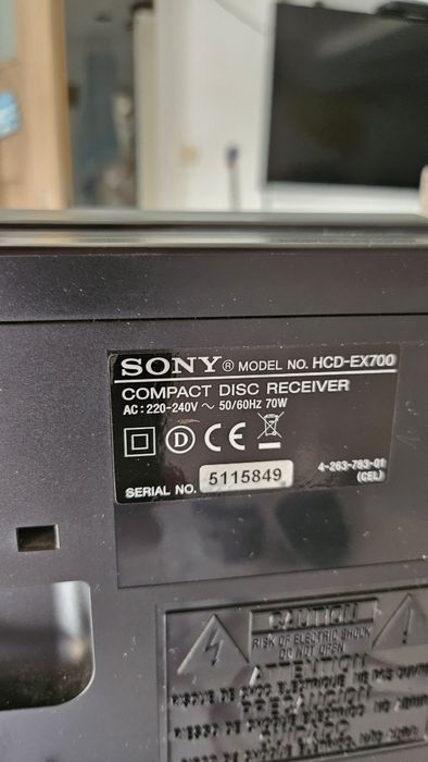 Sprzedam  mini wieżę Sony