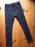 legginsy getry czarne brokatowe rozm. 146 Destination