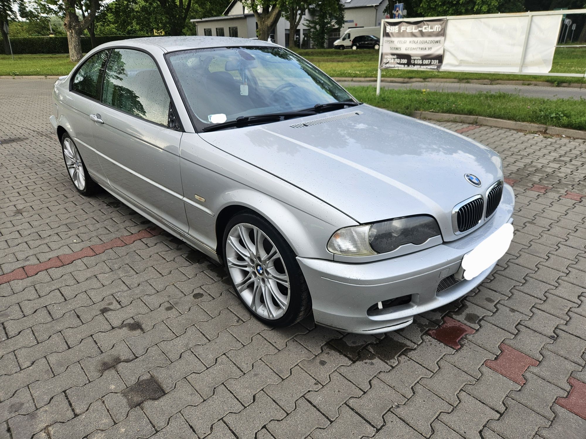 BMW E46 Coupe 1.8 na części, buda z papierami