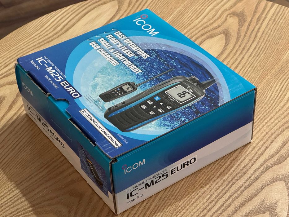 ICOM IC-M25 Euro Przenośna morska stacja radiowa