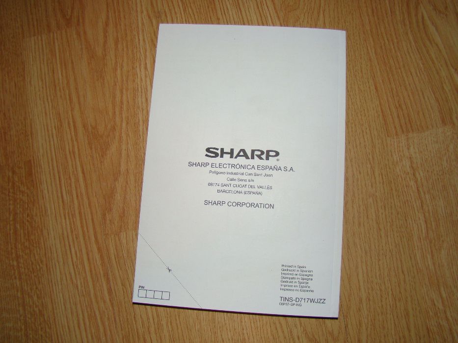 SHARP AQUOS LC-32D65E , LC-37D65E instrukcja obsługi.