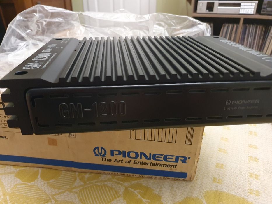 Автомобільний аудіопідсилювач NOS.  PIONEER GM1200.          MADE IN U