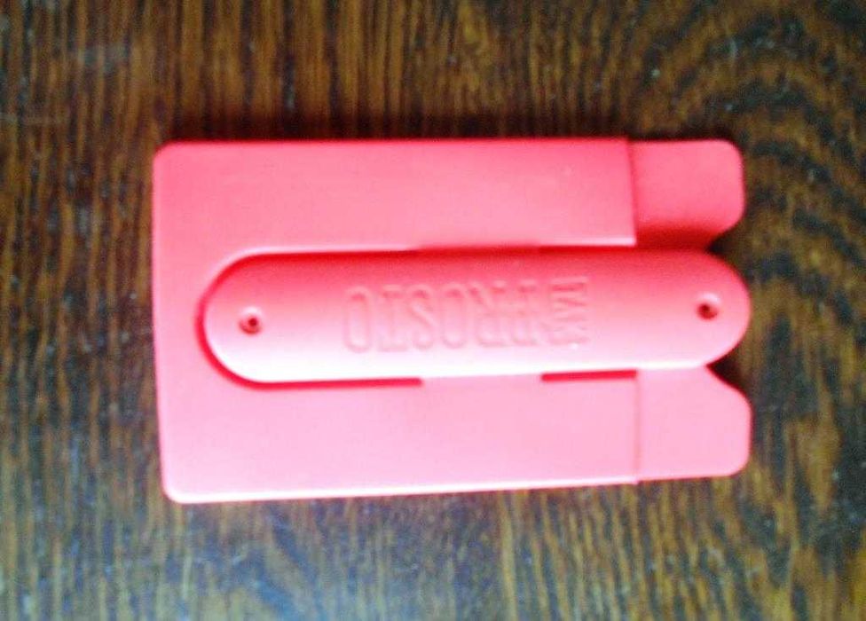 Uchwyt etui na karty, na telefon, "plecki" - 30 szt. różnokolorowe