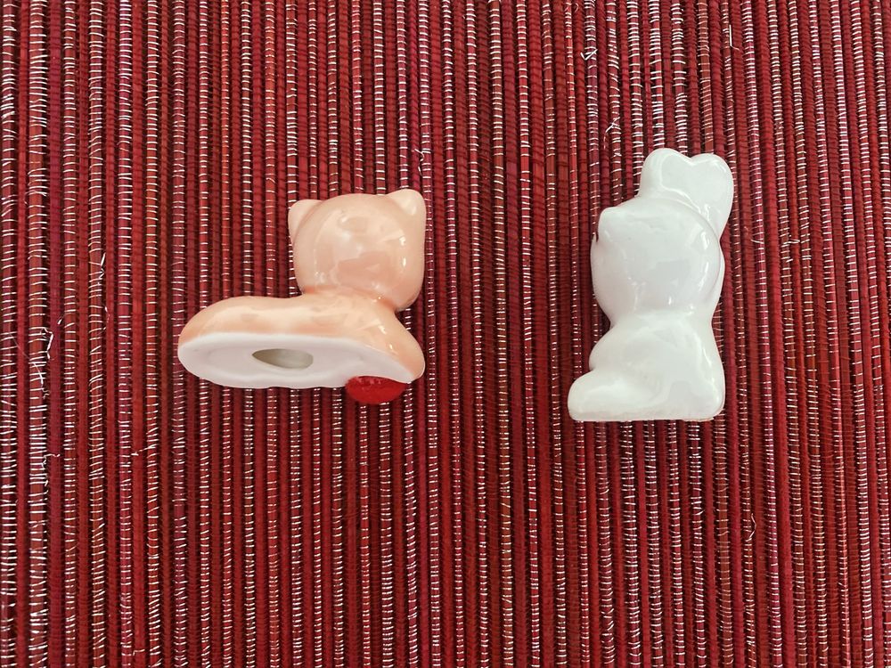 Miniaturas de cerâmica novas
