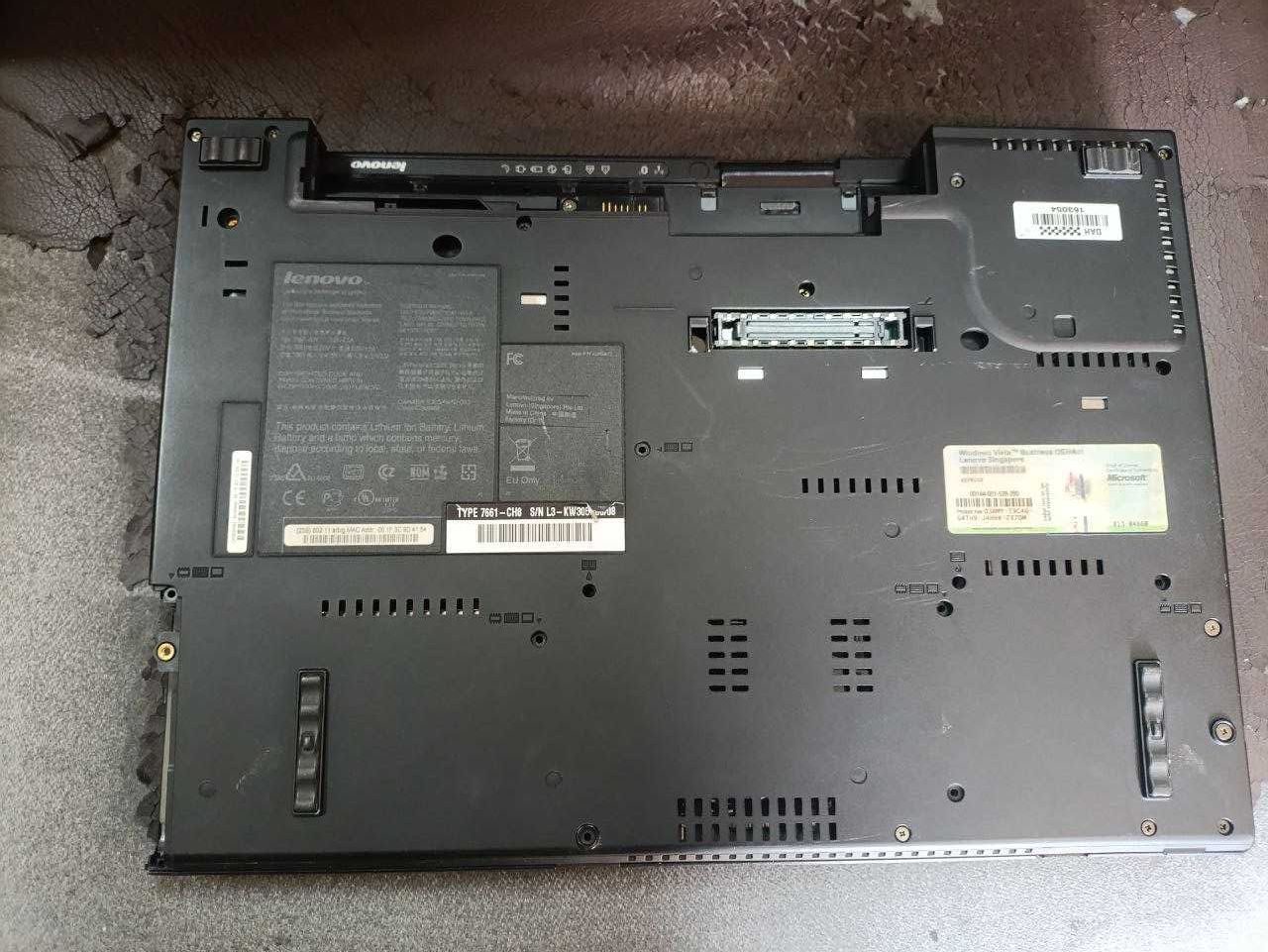 Ноутбук Lenovo ThinkPad T61 / 15.4