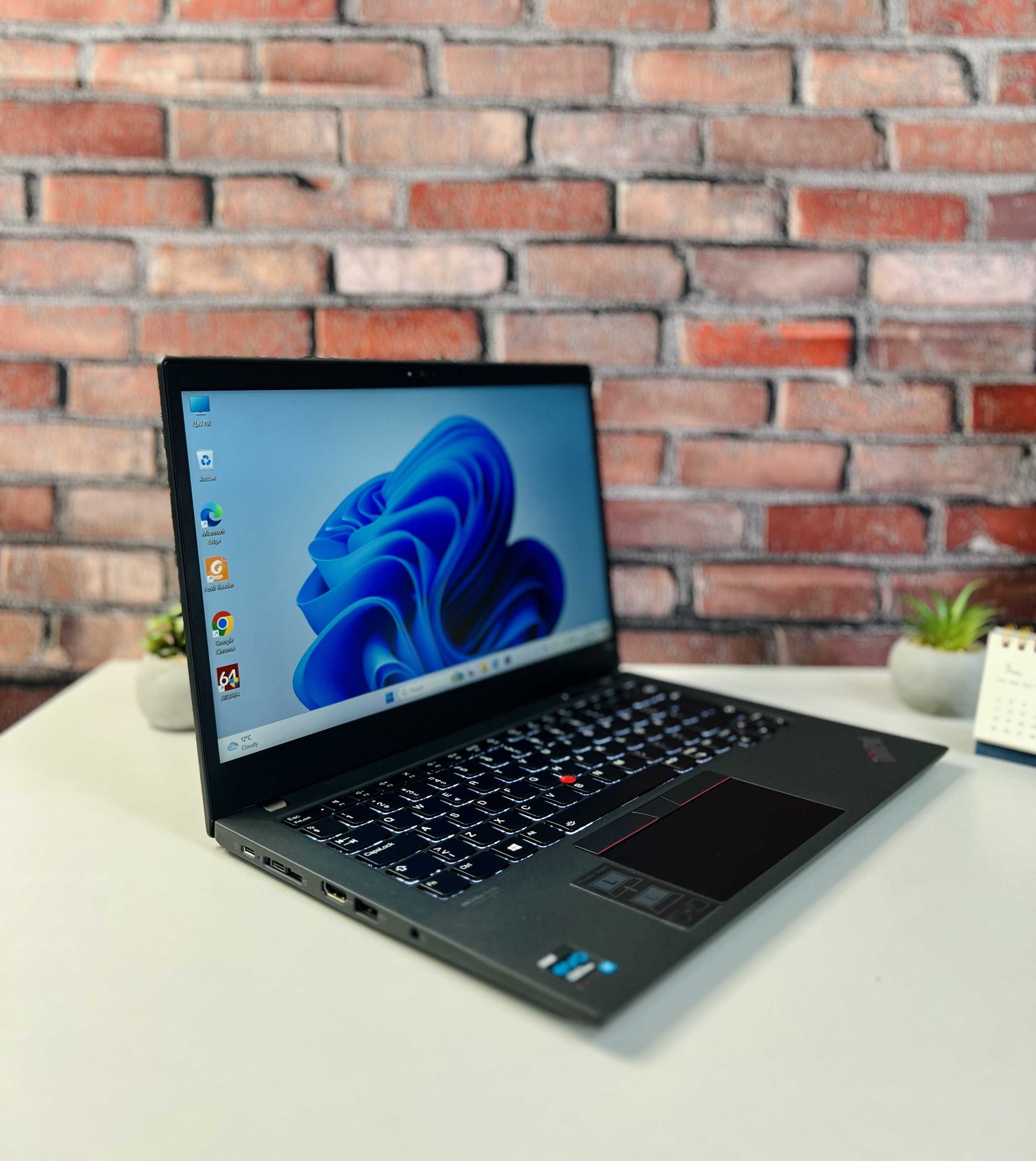 Сенсорний Lenovo ThinkPad T14s G2·i7-1185G7·32GB+SSD512M2·FHD·Гарантія