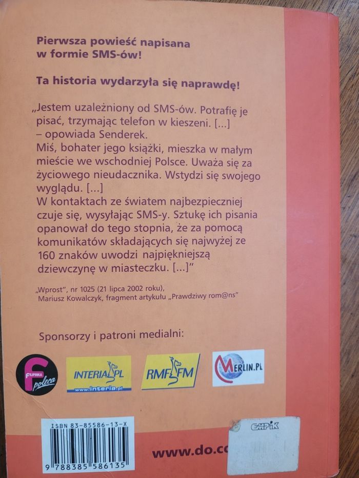 Daniel Senderek SMS Słowa mają siłę 2003 Wyd.Do