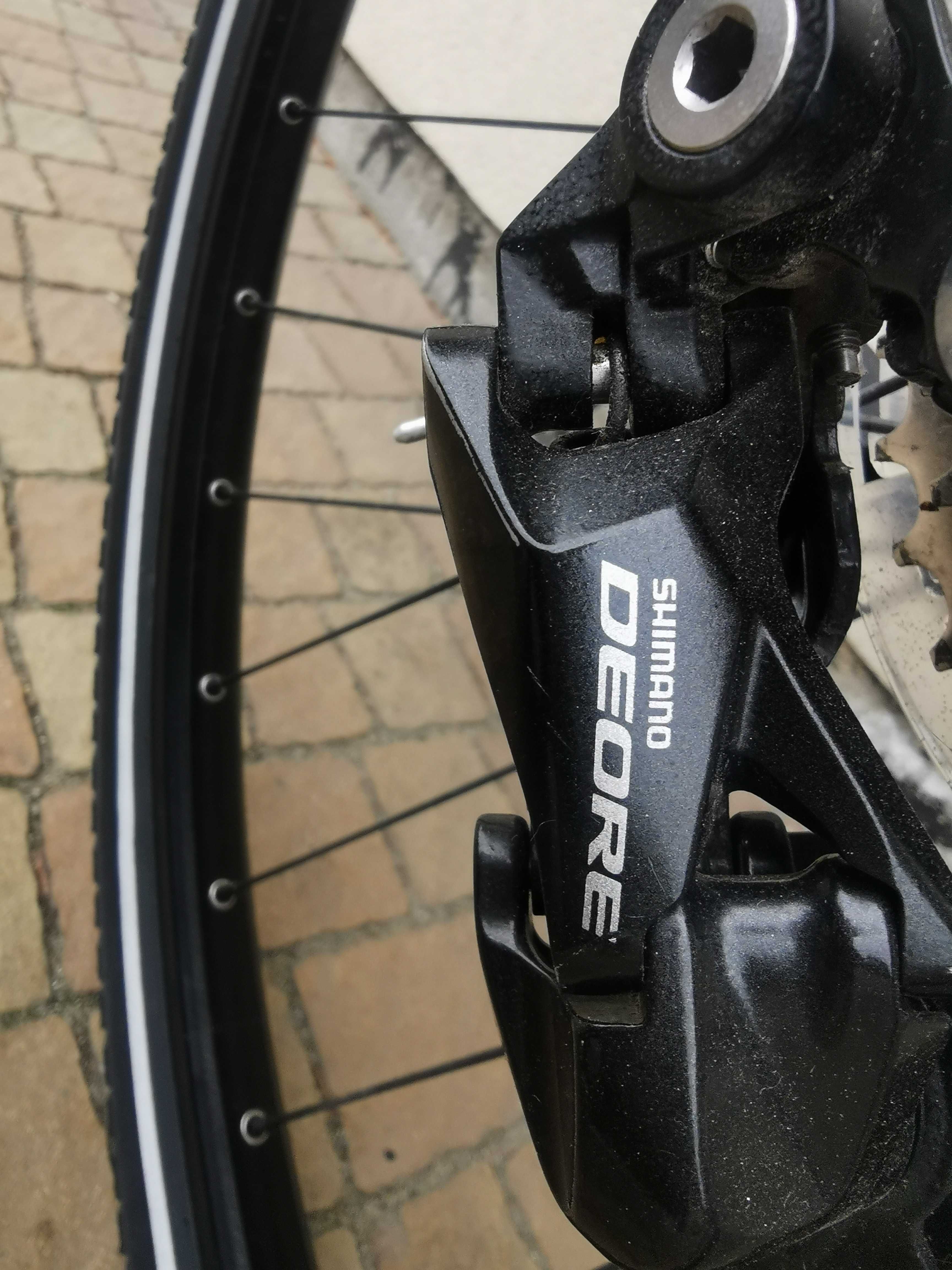 Rower elektryczny Jak nowy Raleigh Preston 10  ebike-Deore