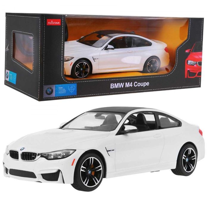 Autko R/C BMW M4 Coupe Biały 1:14 RASTAR 6+ ZRC.70900.