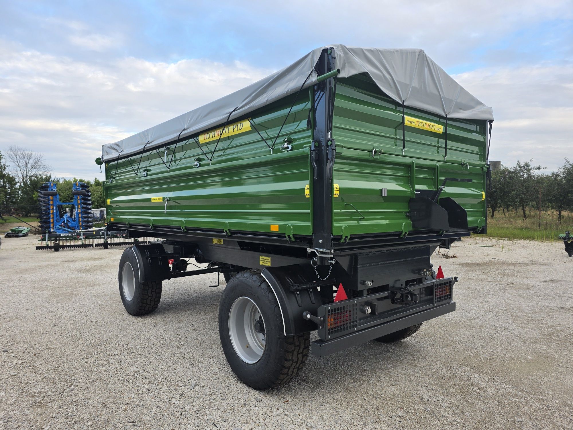 Od ręki!!! Przyczepa Techmont PTD16 12 ton