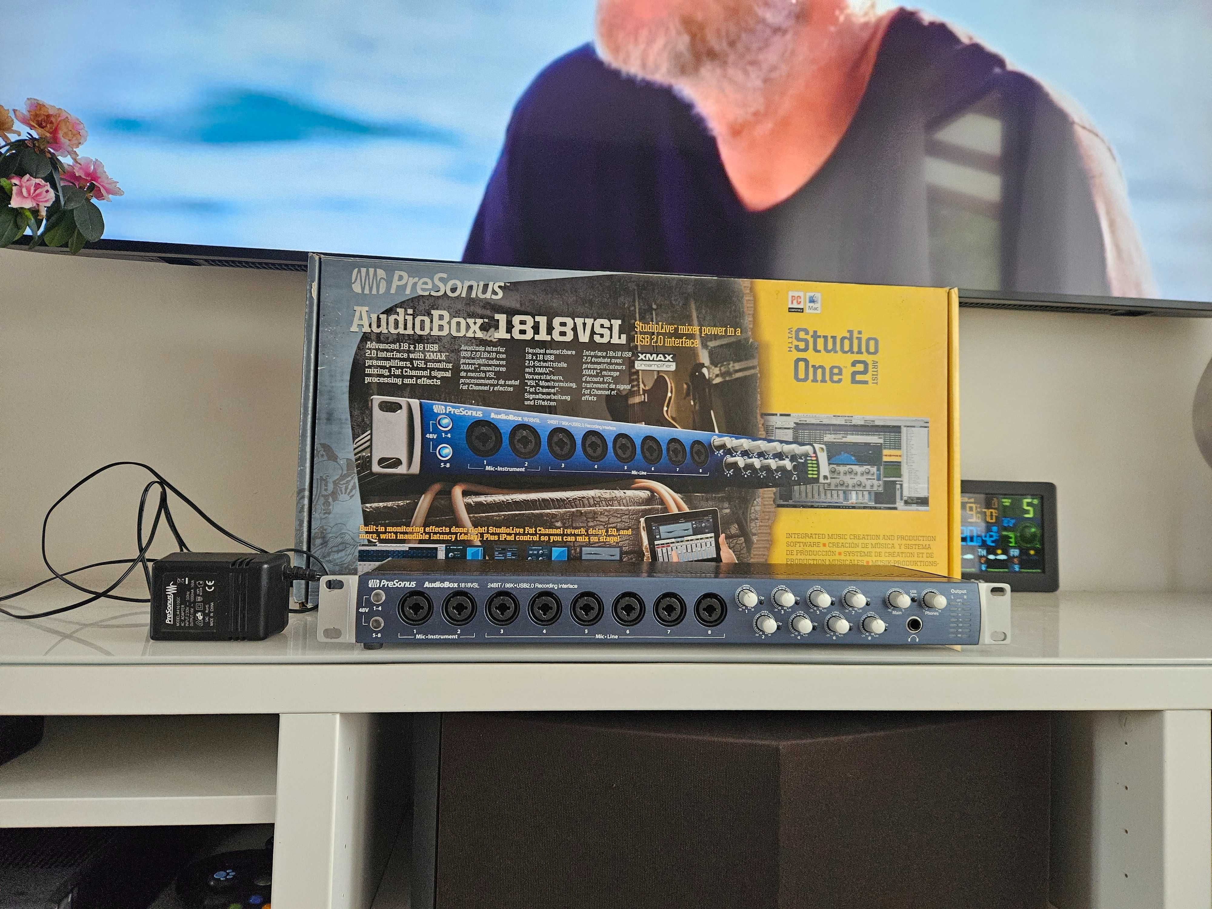 OKAZJA PreSonus AudioBox 1818 VSL - Interfejs Audio USB 24bit