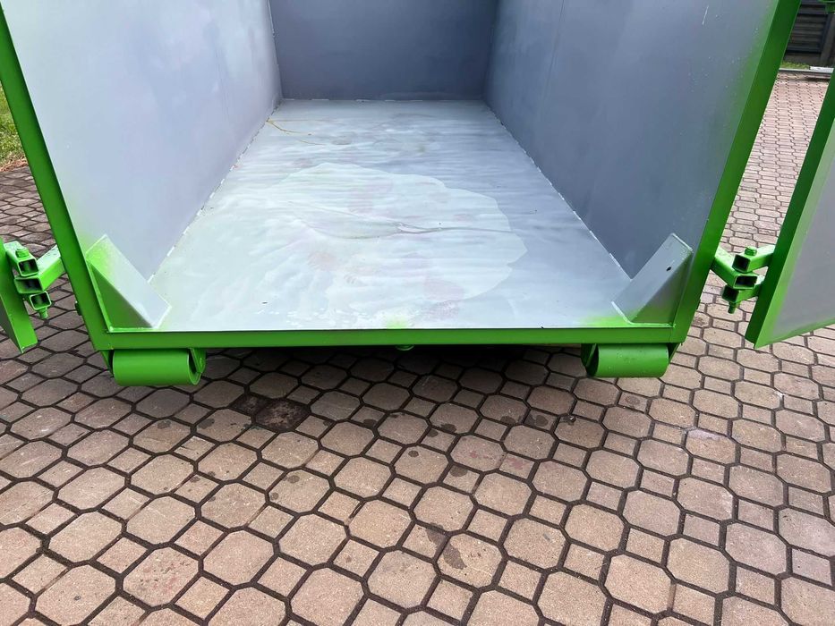 Kontener hakowy / kontener na śmieci / gruz / złom / Kontener KP7/ 7m³