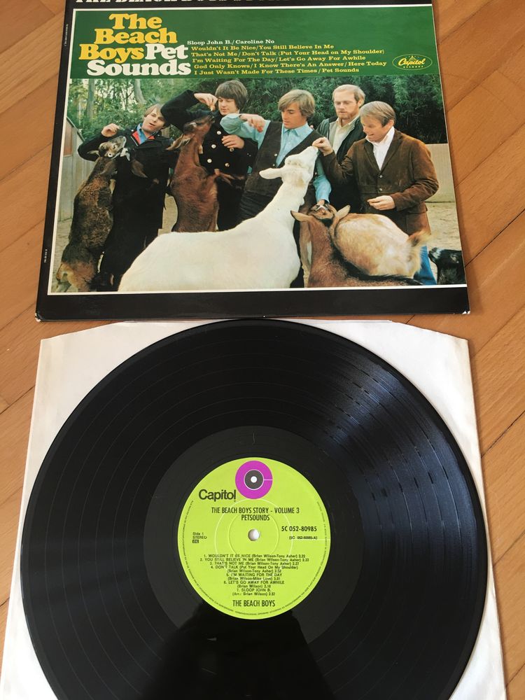 BEACH BOYS pet sounds NM stare wydanie piękny stan winyl