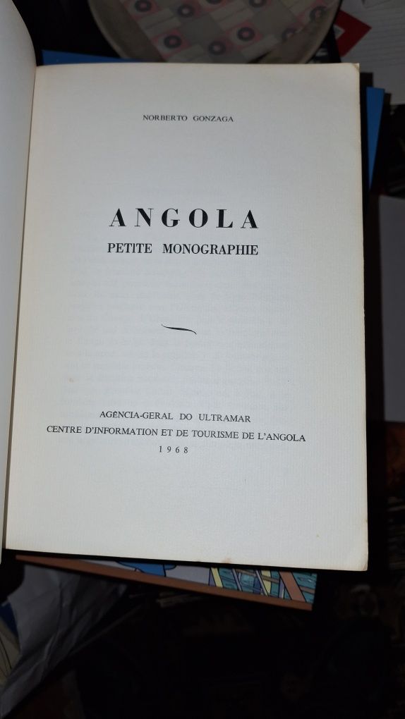 Angola monografia Norberto Gonzaga 1968 colonias ultramar