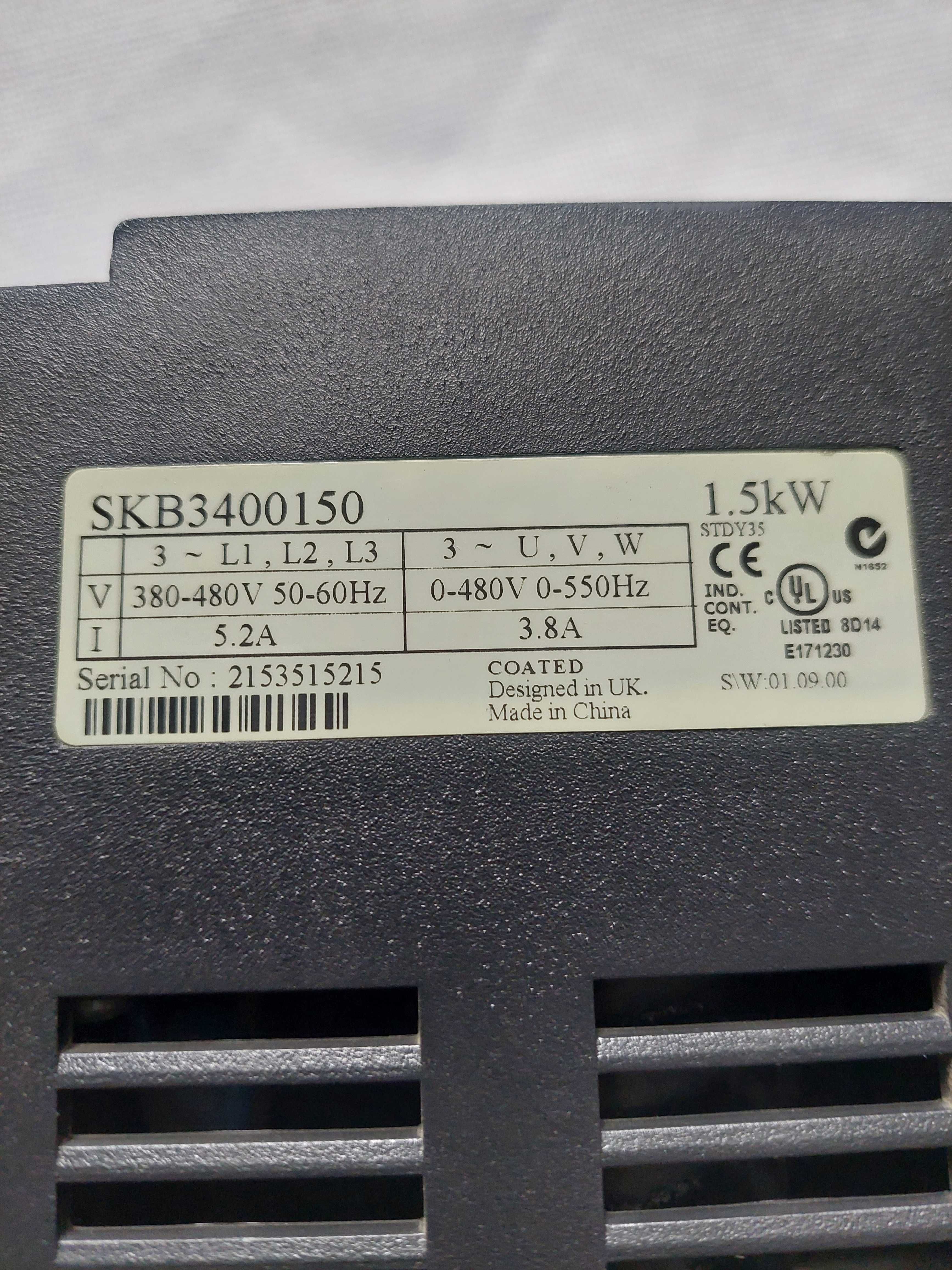 Falownik przetwornica częstotliwości 1,5kW