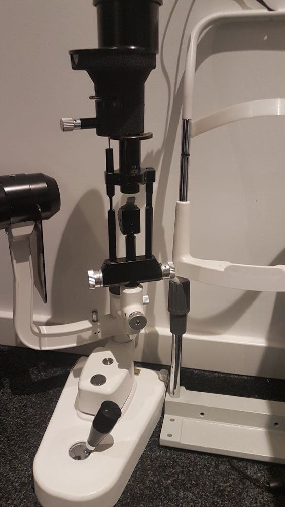 Lampada fenda biomicroscopio optometria oftalmologia