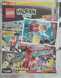 Revista Lego. Hidden Side numero 1. Fechada. Nova. Com minifigura.