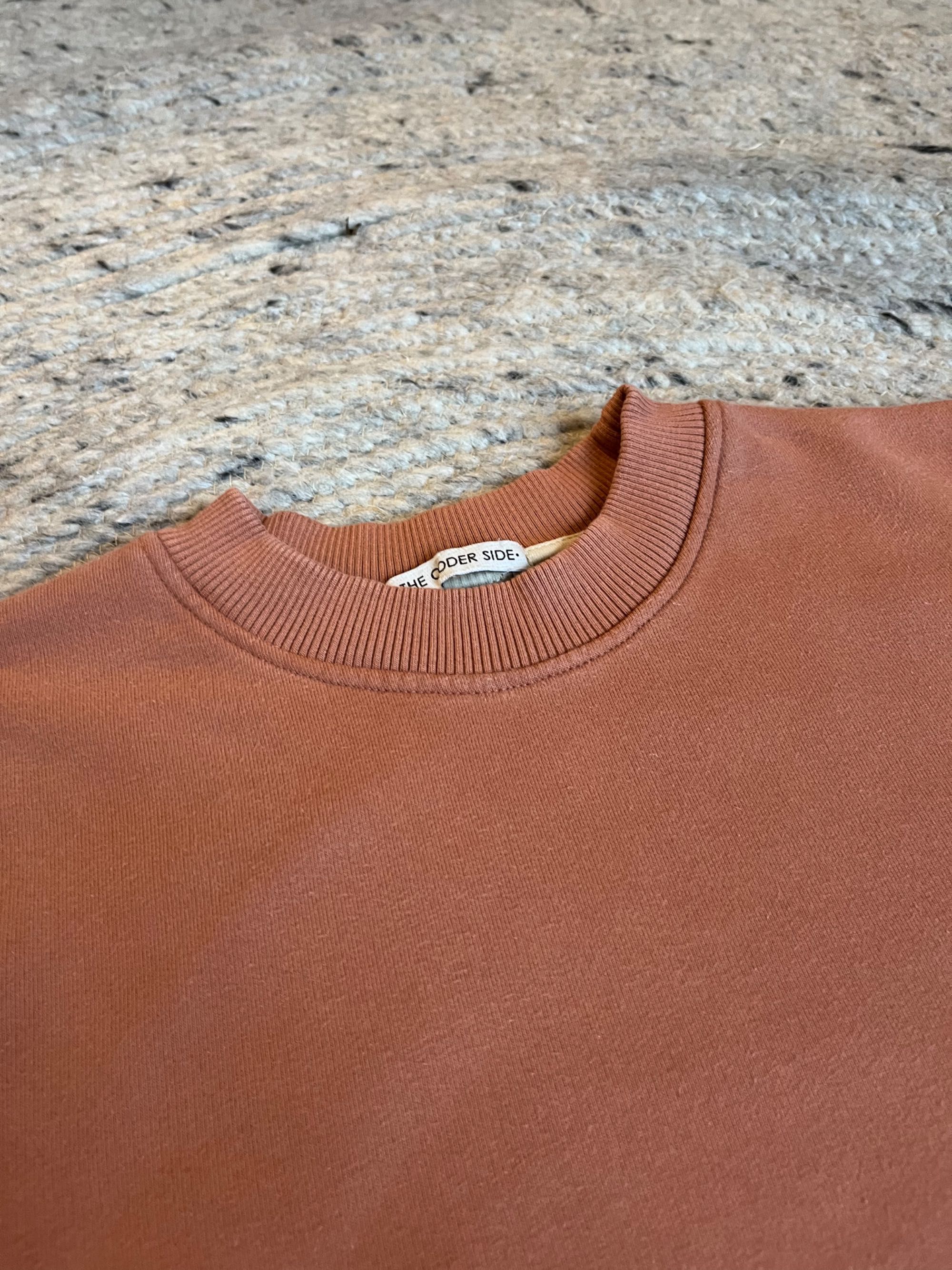 THE ODDER SIDE bluza oversize morelowa XS S