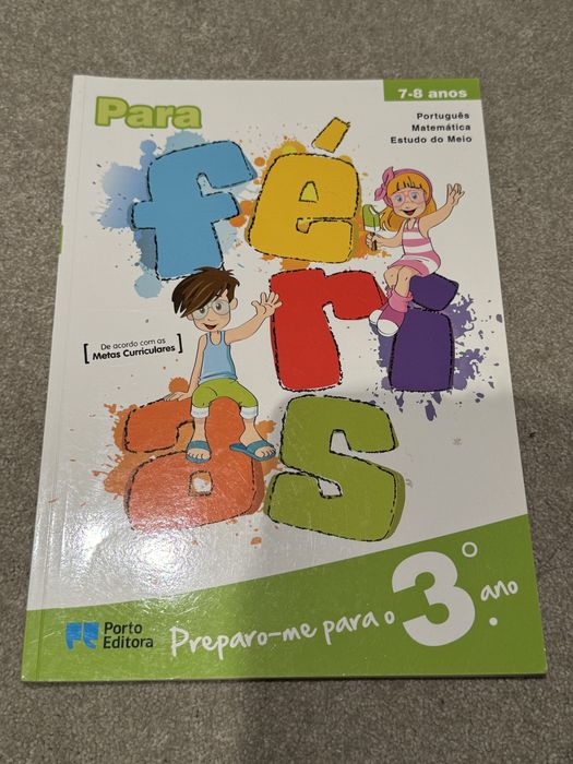 Livros de fichas 3.º ano 1.º ciclo