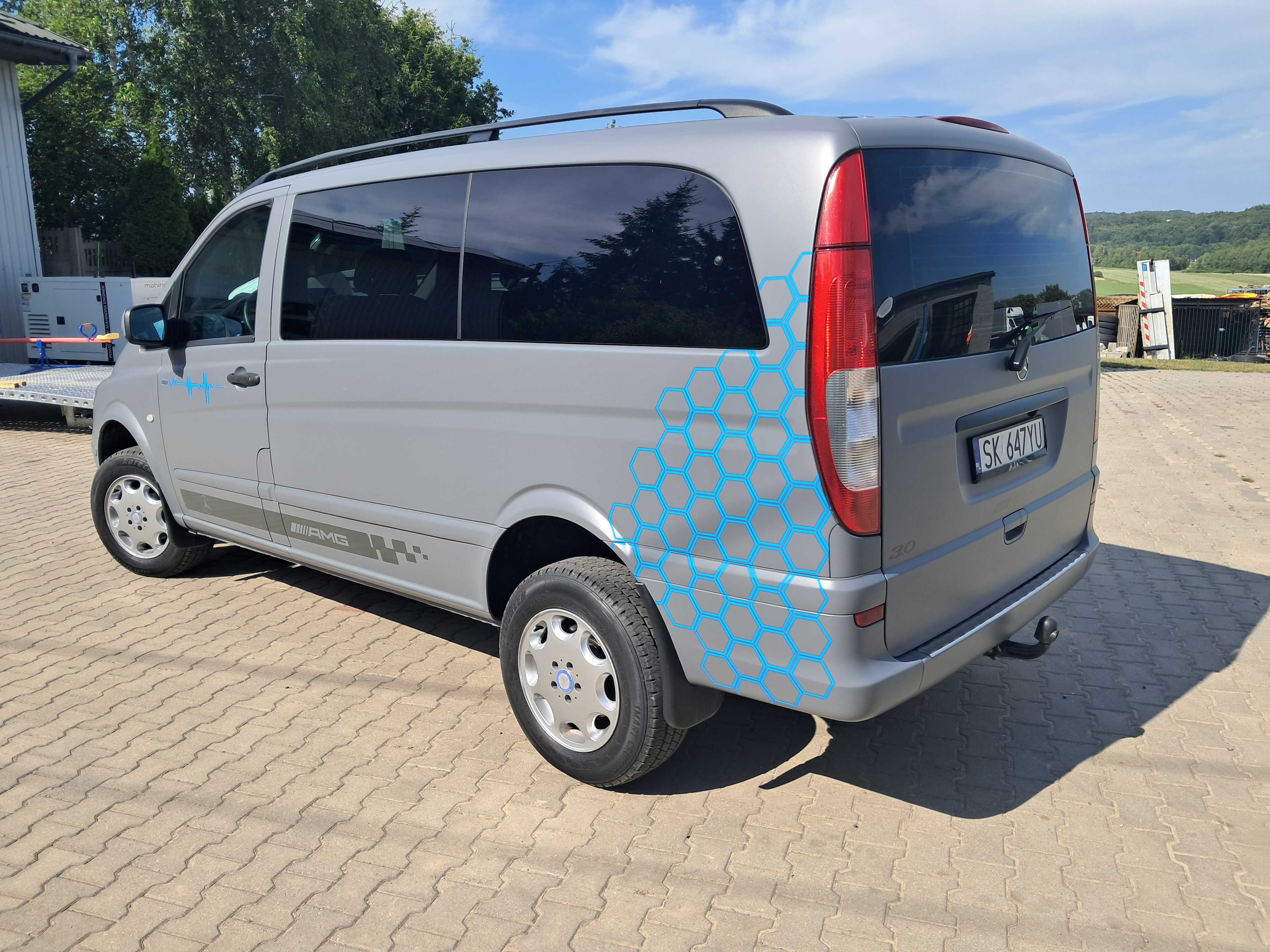 mercedes vito  AMG 3,0 automat  4x4  zamiana  nie viano nie  v-klasa