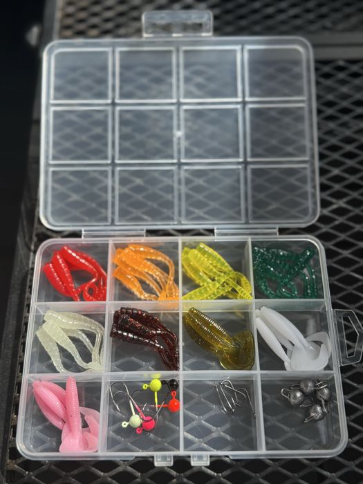 Zestaw na spining, bialoryb, okoń