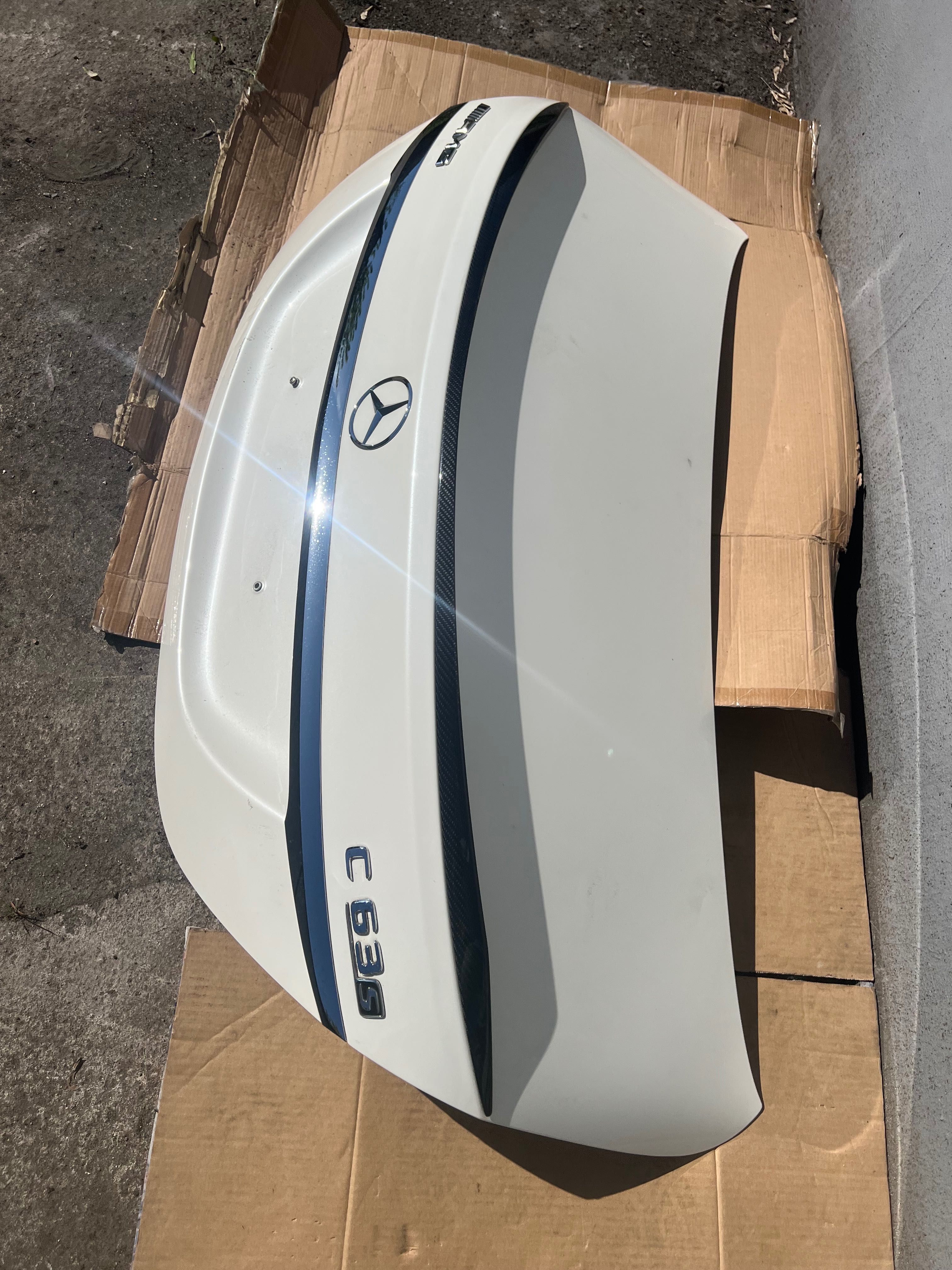 Klapa tylna Mercedes W 205 C63 Amg spojler Carbon lotka oryginał