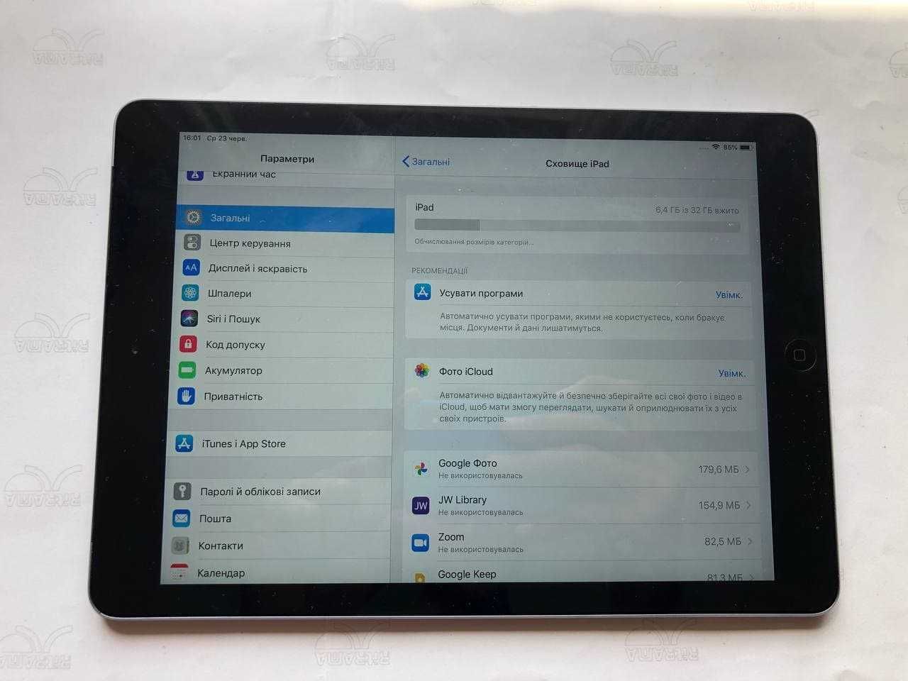 Apple iPad Air Wi-Fi + Cellular Lte 32 gb
