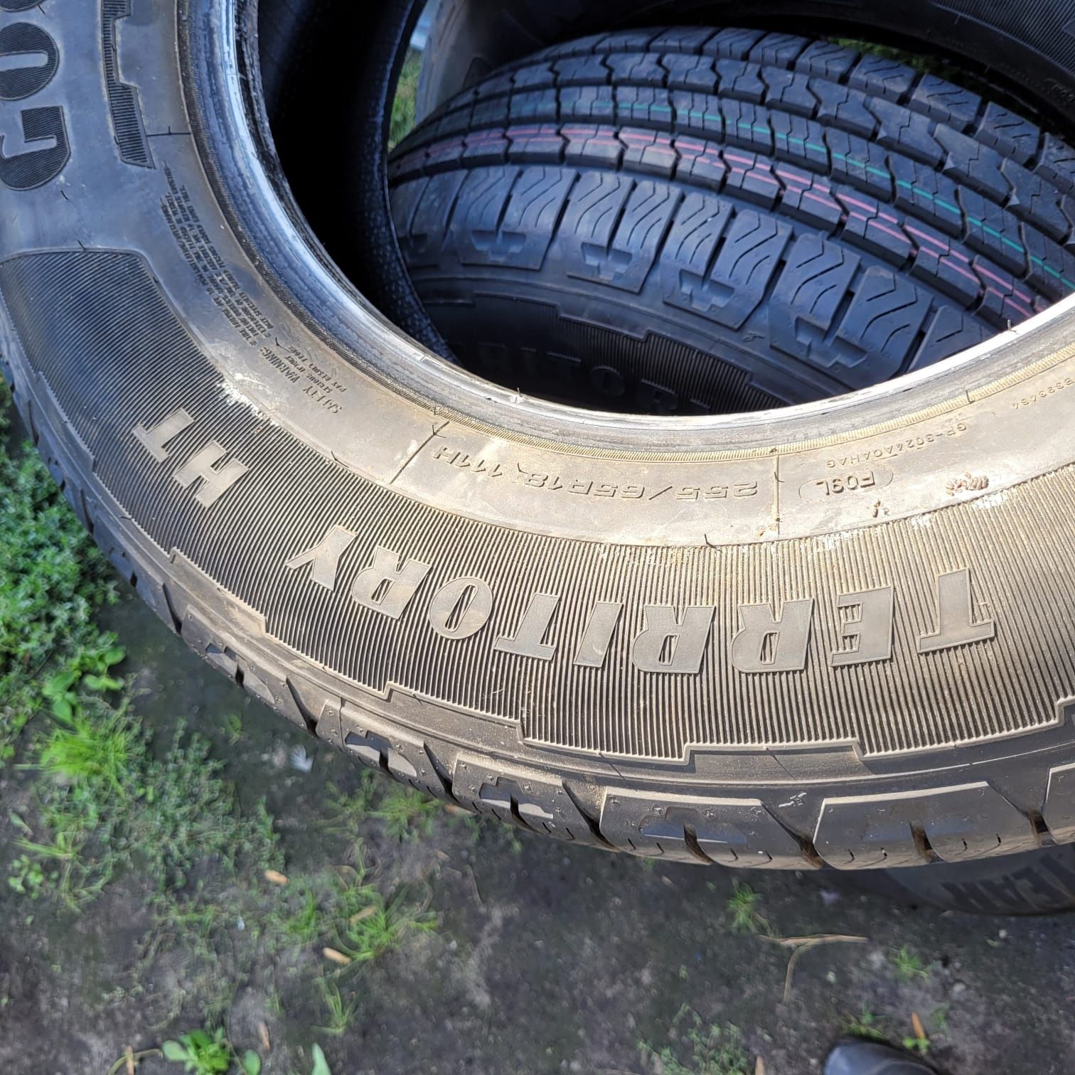 Nowe opony całoroczne 255/65r18 Goodyear Wrangler Territory
255/65 R18