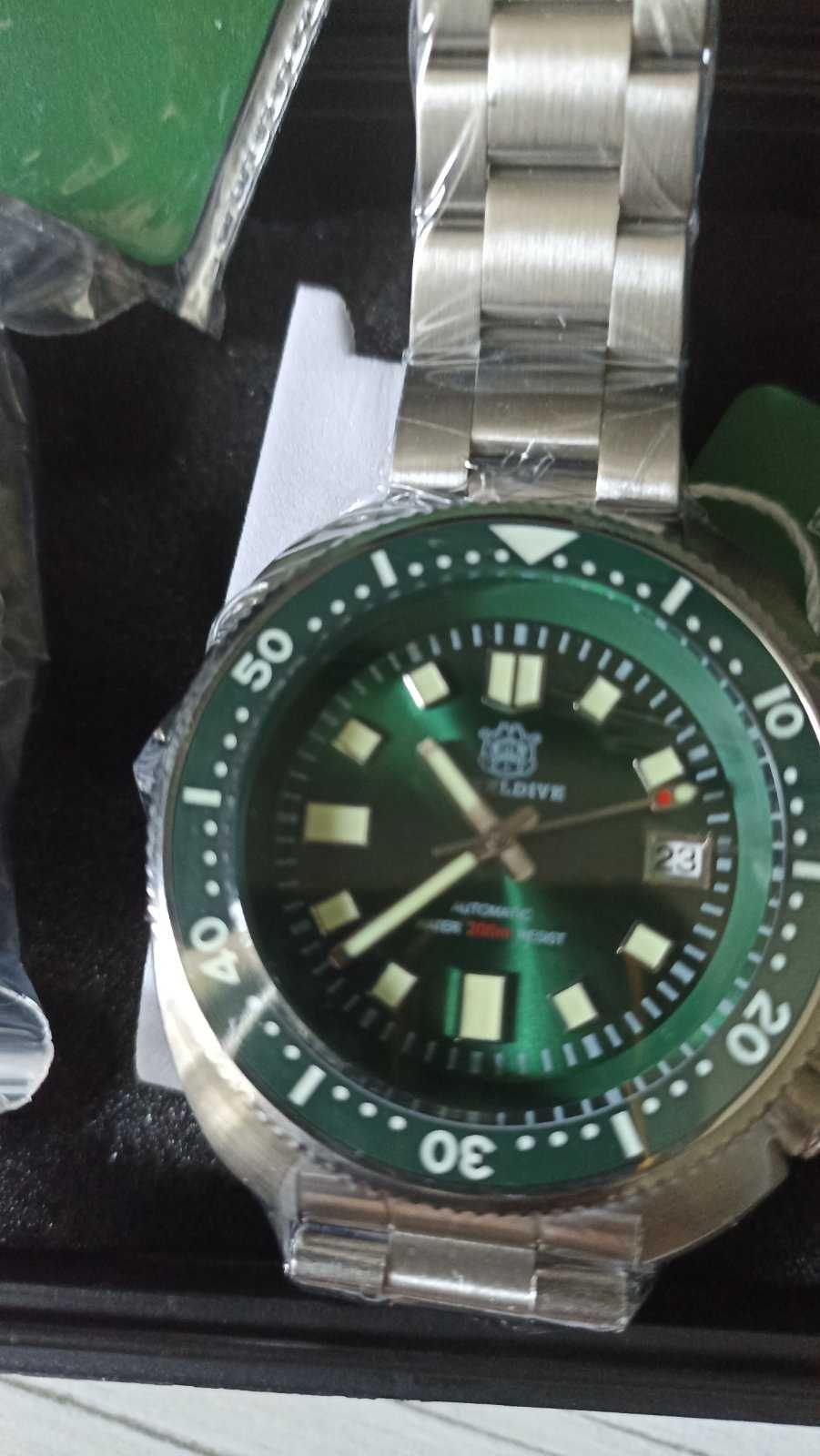 Часы Черепаха STEELDIVE SD1970 хомаж  Seiko Captain Willard. 200м.