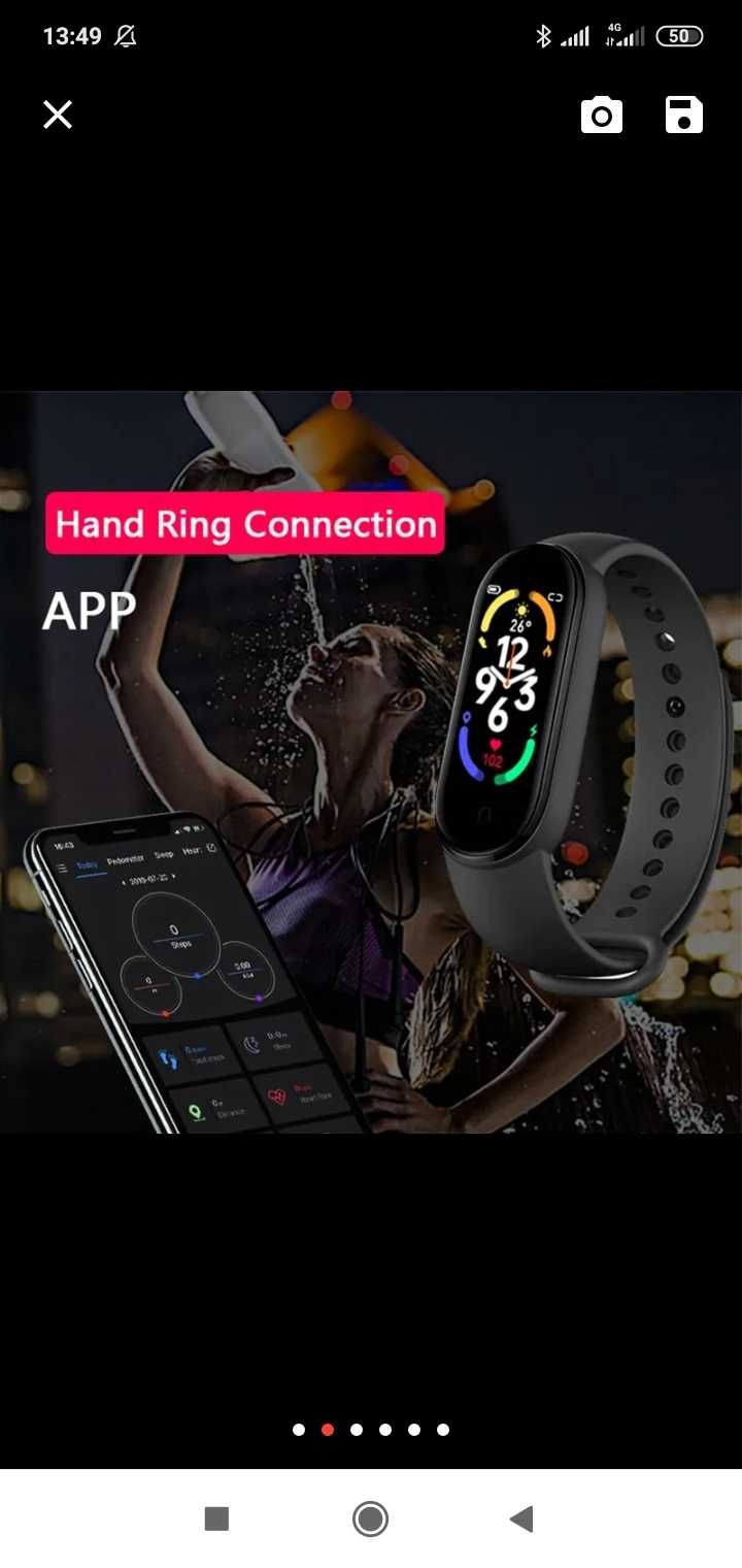 Дитячий смарт годинник smart band 7