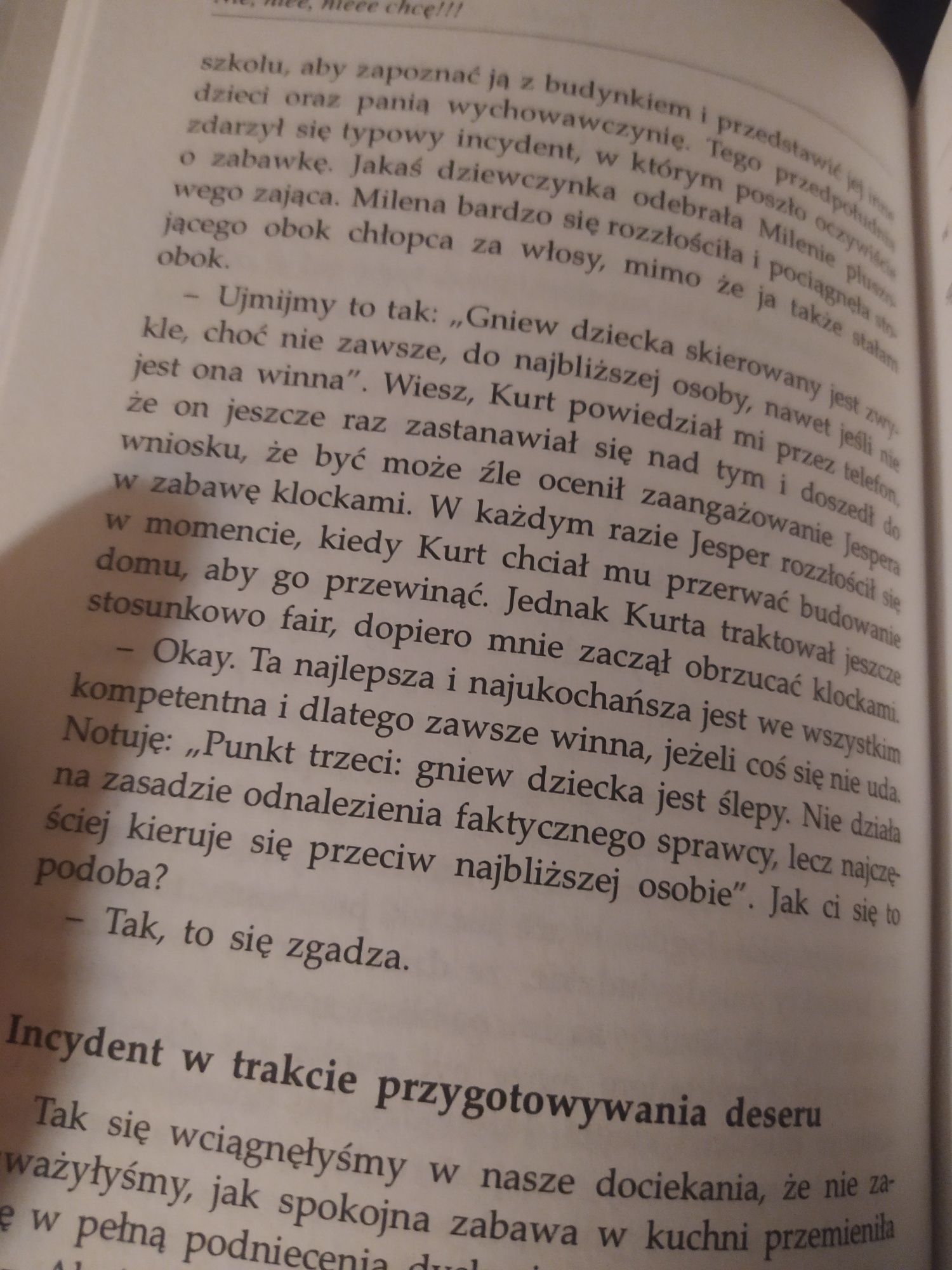 Nie nie nieee chcę książka poradnik