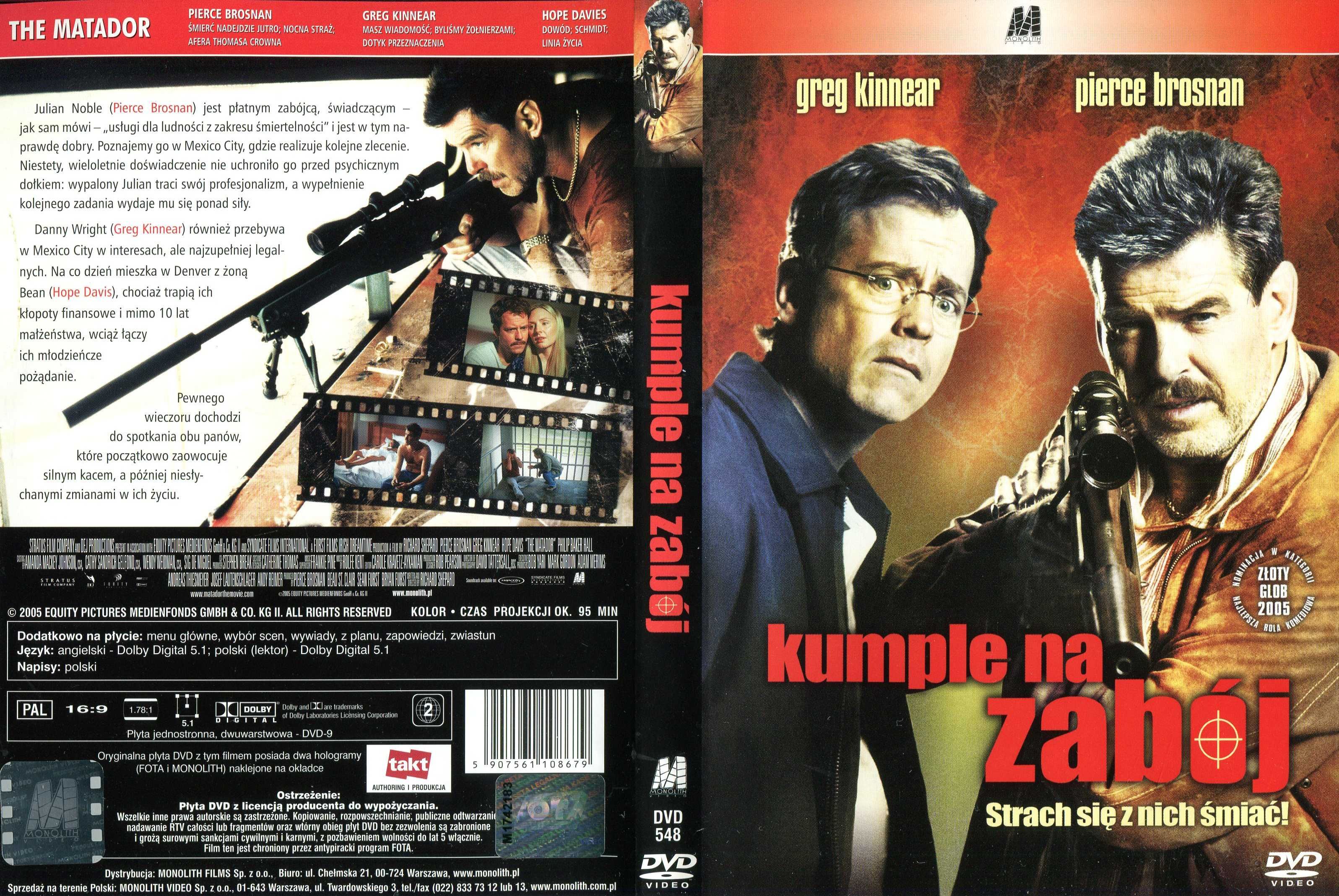 Kumple na zabój dvd