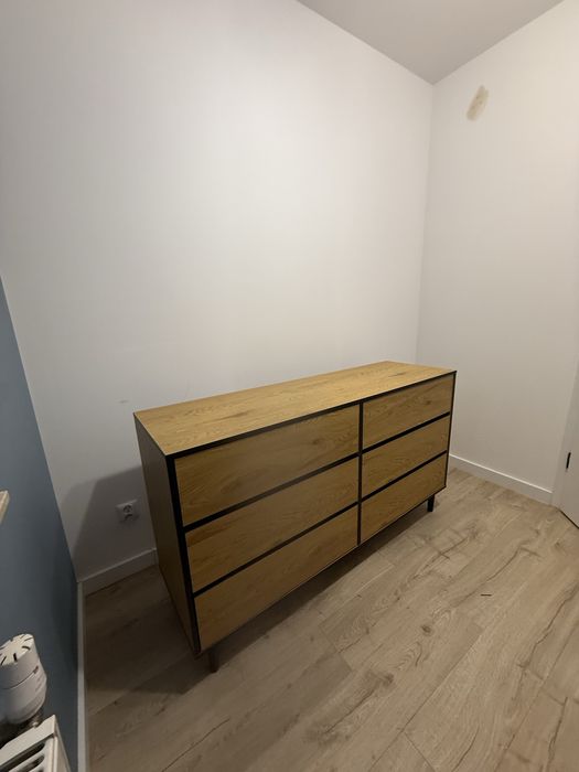 Komoda 6 szuflad jysk jak nowa
