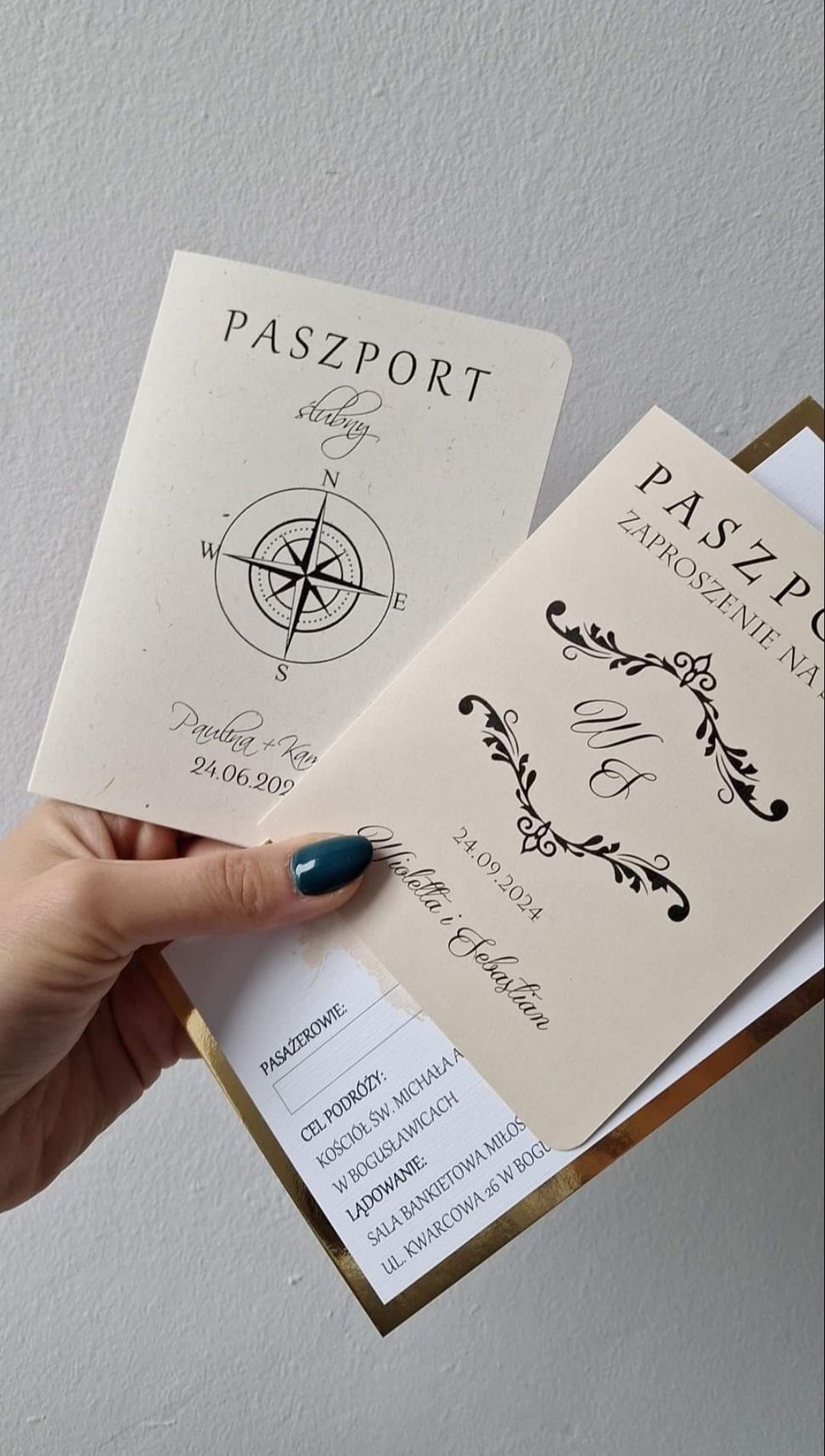 Zaproszenie paszport